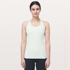 Lululemon Cool Racerback II Ocean Mist Womens Size Small Athletic Tank